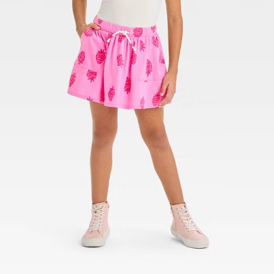 Girls' Knit Patch Pocket Skort - Cat & Jack™ | Target