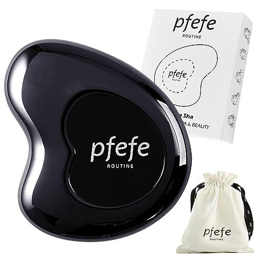 Pfefe Stainless Steel Cryo Gua Sha - Gua Sha Facial Beauty Tools - Metal Skin Care Gua Sha for Body SPA Face Neck Eye | Amazon (US)