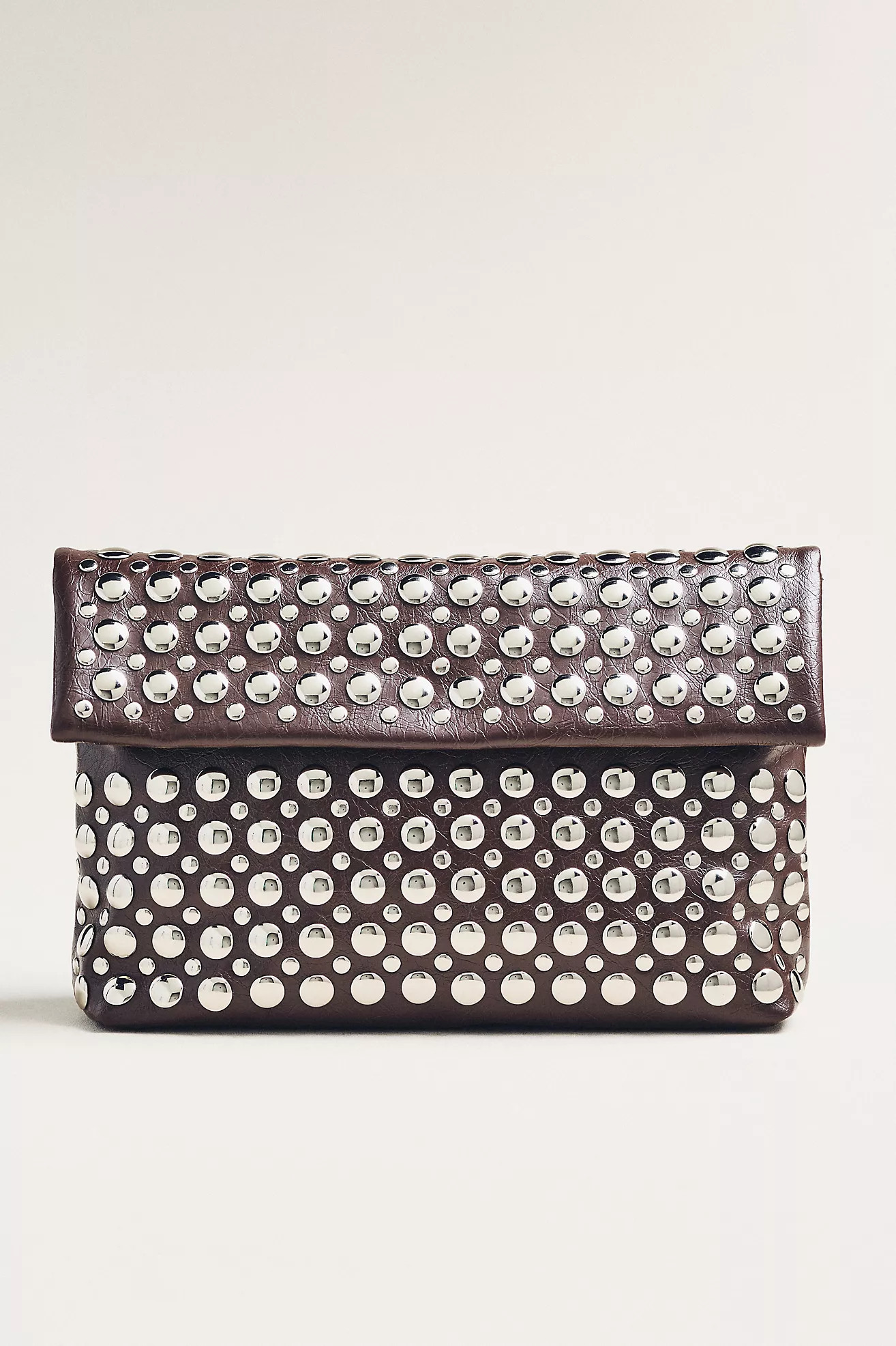 Studded Foldover Clutch | Anthropologie (US)