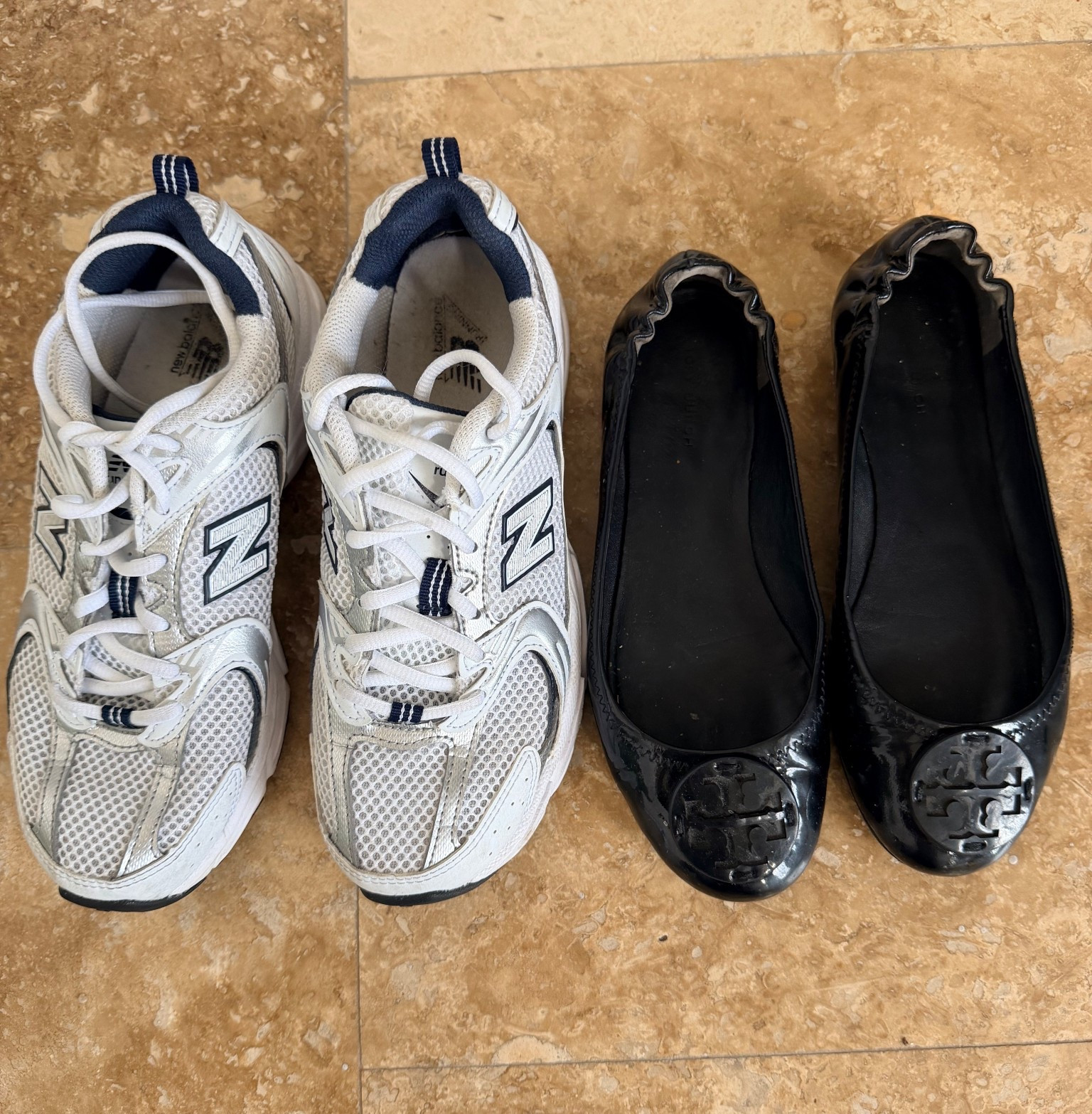 Two of my favorite shoes, for 2 different moods! Both are so comfortable and so stylish 