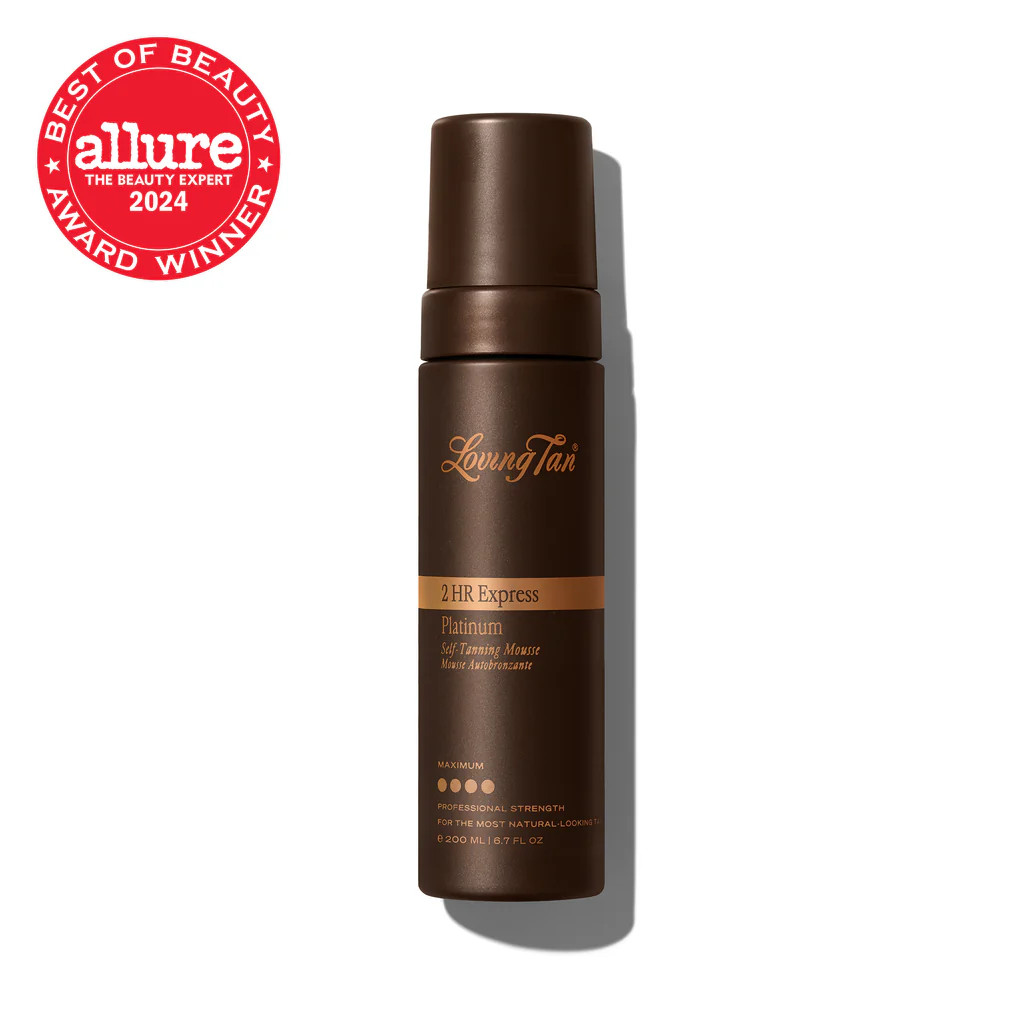 2 HR Express Platinum Self-Tanning Mousse 200ml | Loving Tan - US