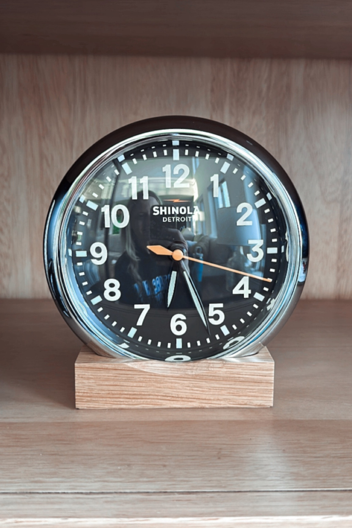 my fav, perfect addition to my Enzo bookcase 😍🕐

my husband has been asking for a clock in our living room, & this Shinola clock is the perfect fit!! this is the 6inch clock, and I will say it’s the most perfect size! looks so beautiful and dainty, yet makes a huge statement! most importantly.. made local to us, how special! 

#LTKhome

#LTKHome #LTKGiftGuide