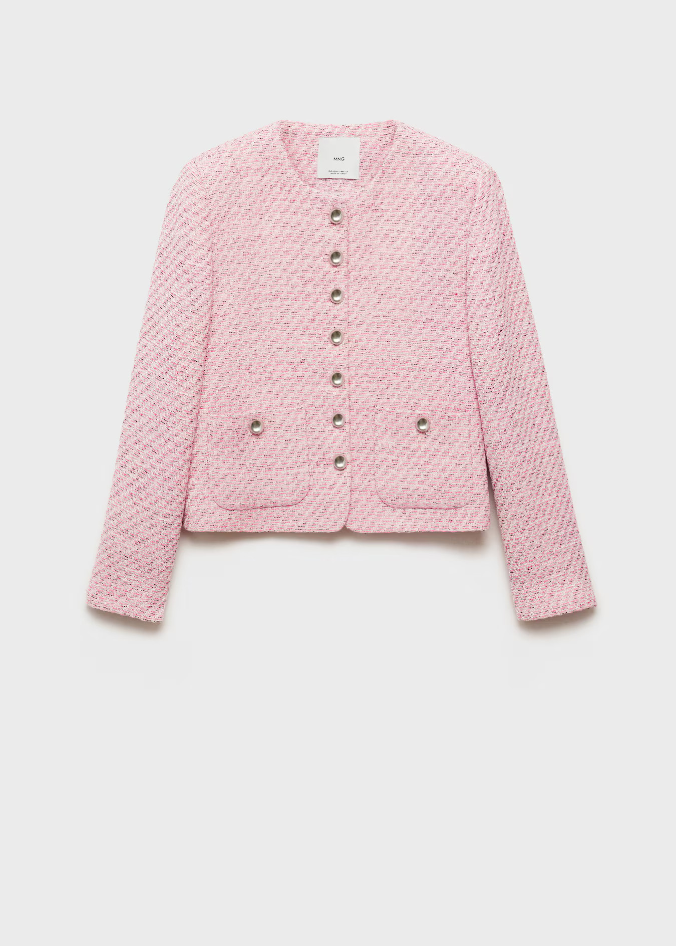 Fitted tweed jacket - Women | MANGO USA | Mango (US/MX/AU)