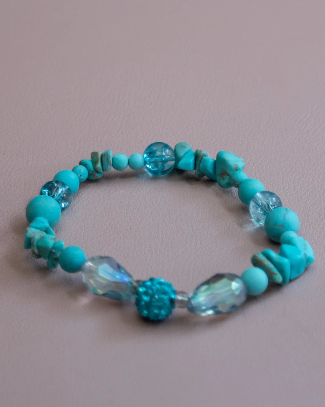 Aqua quartz bracelet | Etsy (US)