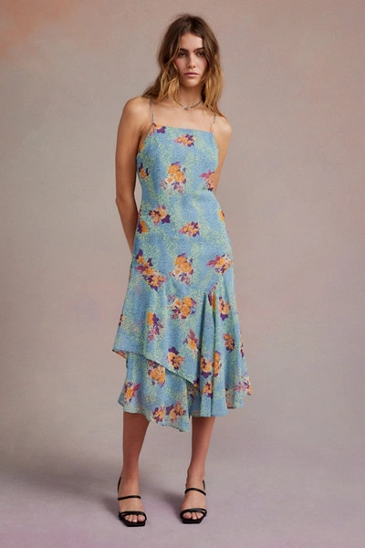 UO Vickie Chiffon Midi Dress | Urban Outfitters (US and RoW)