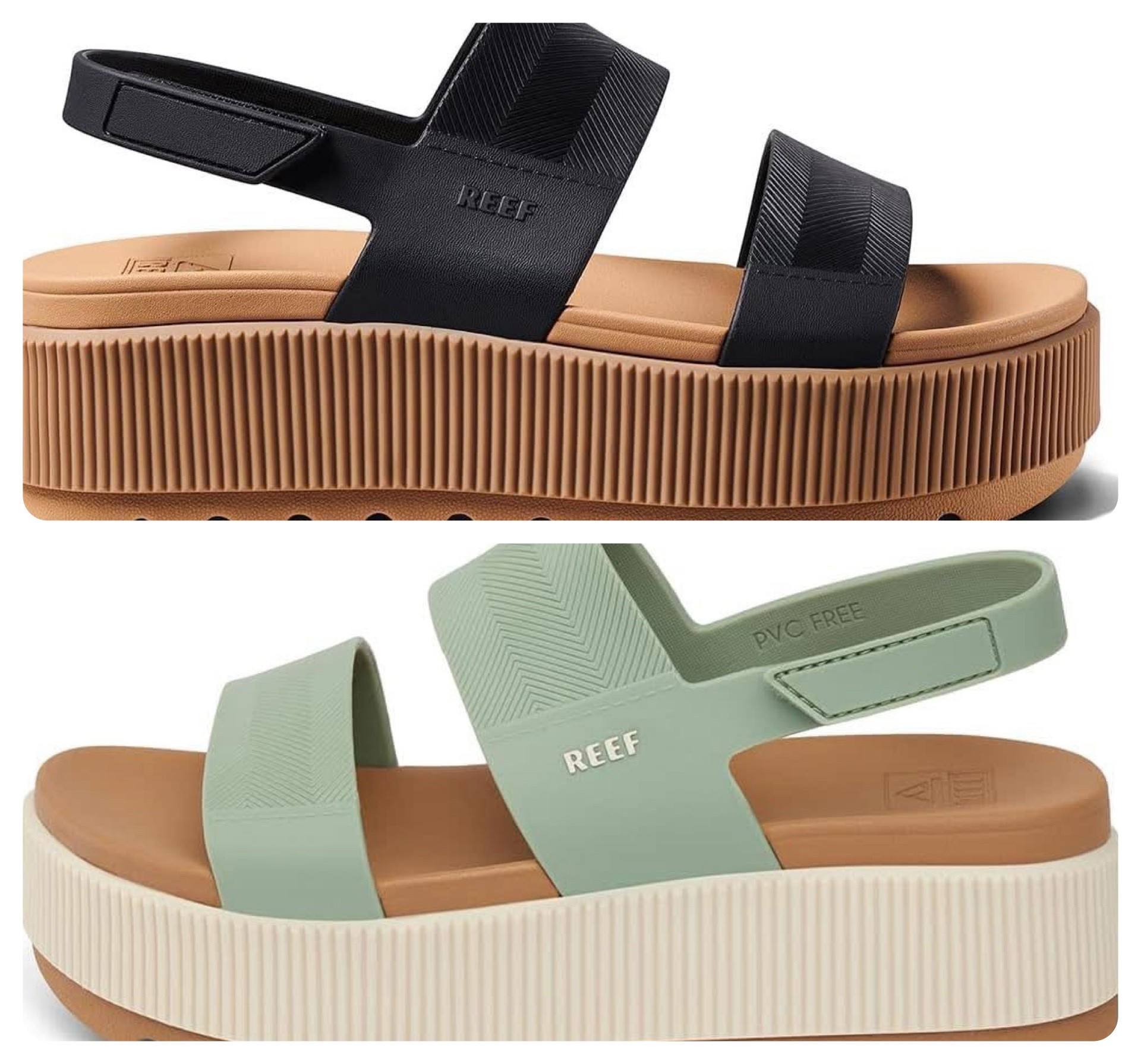 TRENDING!
These REEF platform sandals are everywhere — comfy, lightweight, waterproof, and go with everything.

On sale for $55.xx right now!
I’m eyeing the sage green — so cute for summer.

#LTKSummerEdit #LTKShoeCrush #LTKStyleTip