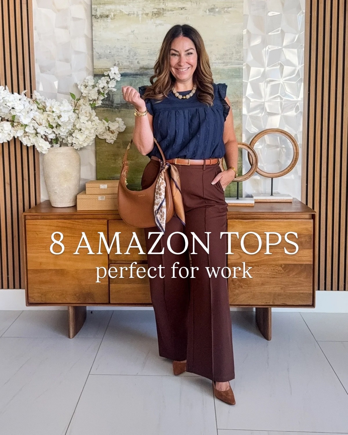 8 tops that instantly read ‘put-together’ at work. 💼 These workday tops are polished enough for the office, comfortable enough to forget you’re wearing them, and none break the bank. ✨Swipe for all 8.✨

#LTKWorkwear #LTKOver40 #LTKMidsize