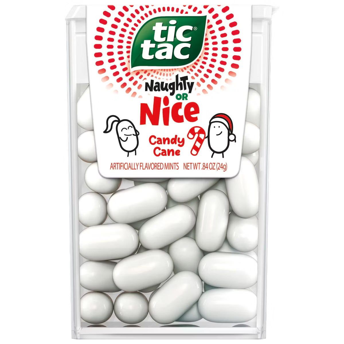 Tic Tac Mint Candy Cane Mints - 0.84oz | Target