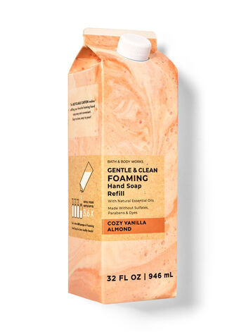 Cozy Vanilla Almond


Gentle & Clean Foaming Refill | Bath & Body Works