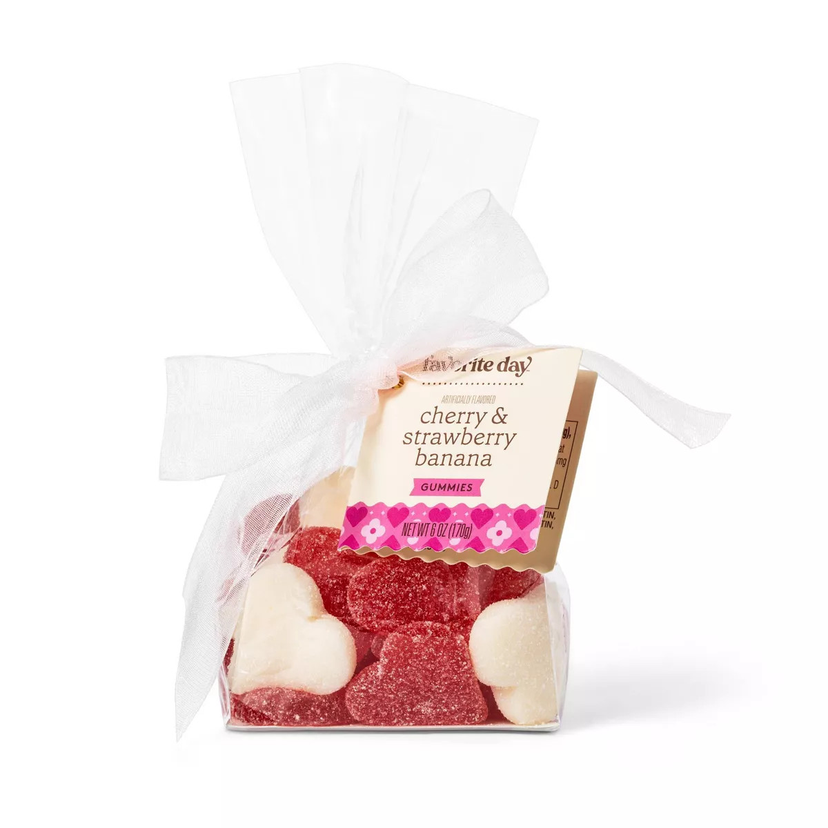Valentine's Strawberry Heart Shaped Gummies - 6oz - Favorite Day™ | Target