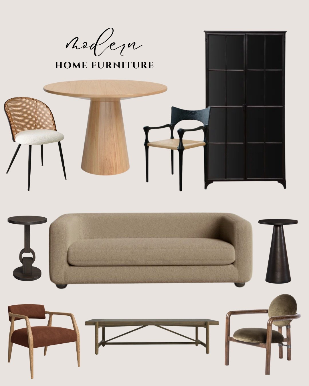 Wayfair. Modern. Neutral. Dining table. Dining chairs. Cabinet. Sofa. End table. Coffee table  

#LTKHome #LTKSeasonal #LTKStyleTip