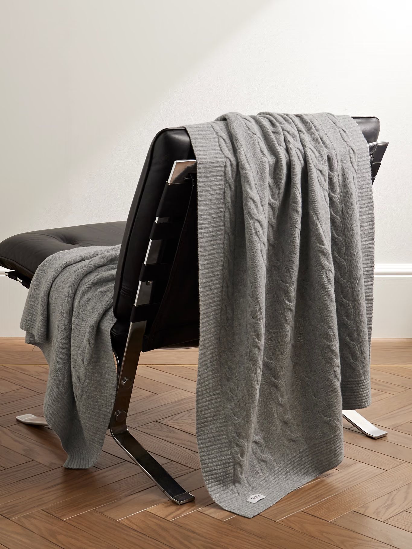 Cable-Knit Cashmere Blanket | Mr Porter (US & CA)