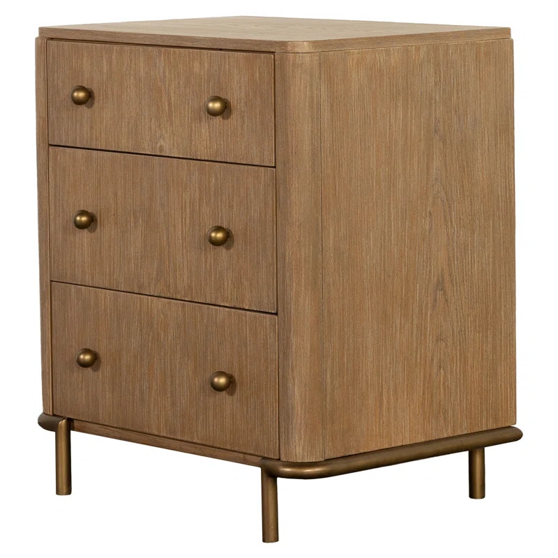 Magalene Solid + Manufactured Wood Nightstand | Wayfair North America