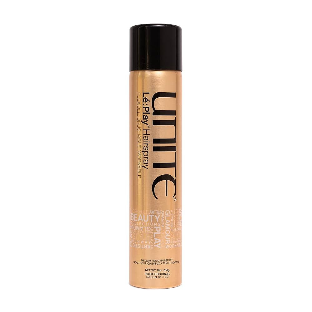 UNITE Hair - LÃ:Play Hairspray - Flexible-Hold Hairspray That Provides Light to Medium Hold and ... | Amazon (US)