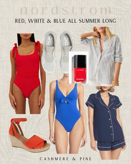 Celebrate all summer long with other red, white and blue from Nordstrom. 
❤️🤍💙

Swimsuits, sale, shoes, affordable fashion, summer fashion, outfit inspo

#LTKxNSale #LTKsalealert #LTKstyletip