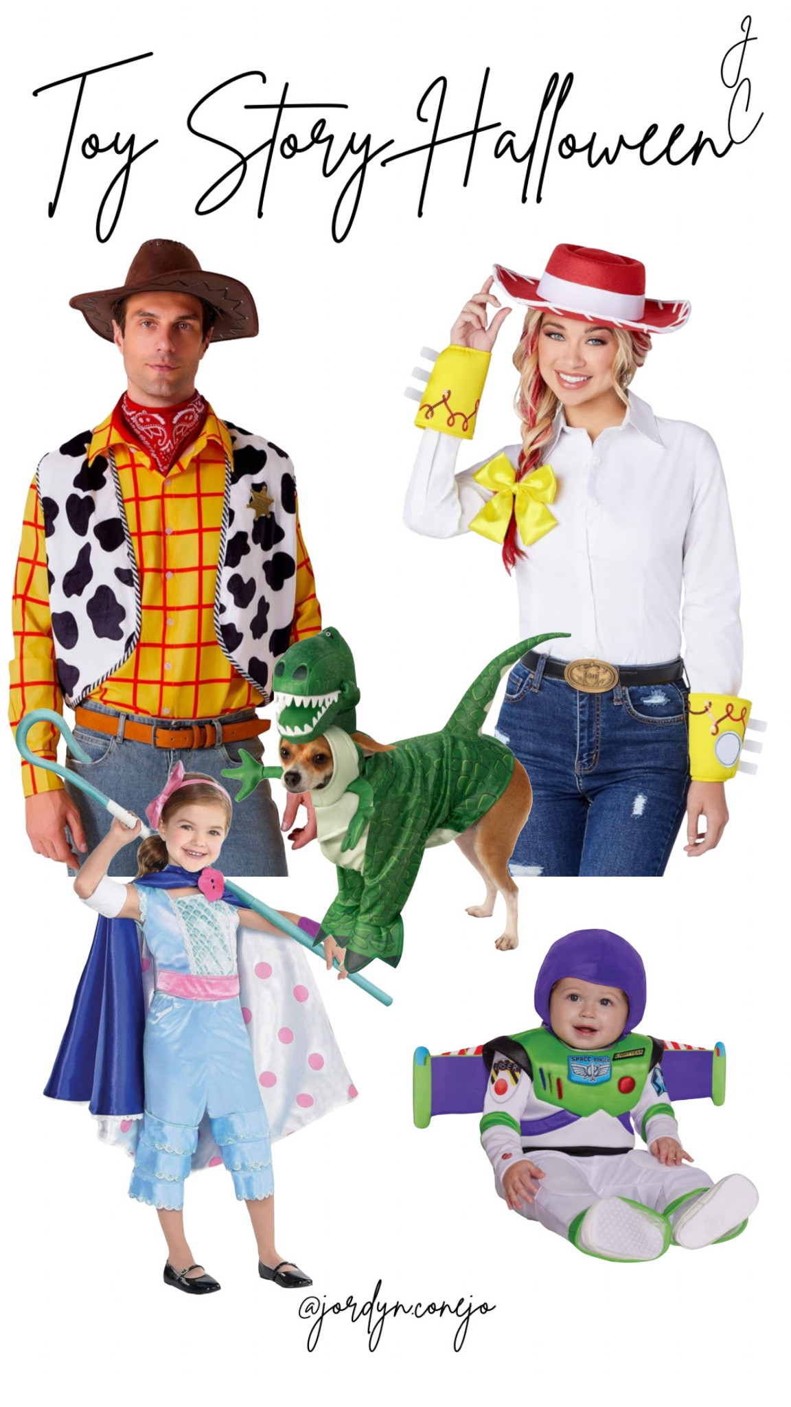 So excited to be Toy Story for Halloween this year! Family costumes are so much fun! 

Jessie- Buzz Lightyear- Woody- Rex- Bo Peep- Halloween Costumes 

#LTKStyleTip #LTKFamily #LTKSeasonal