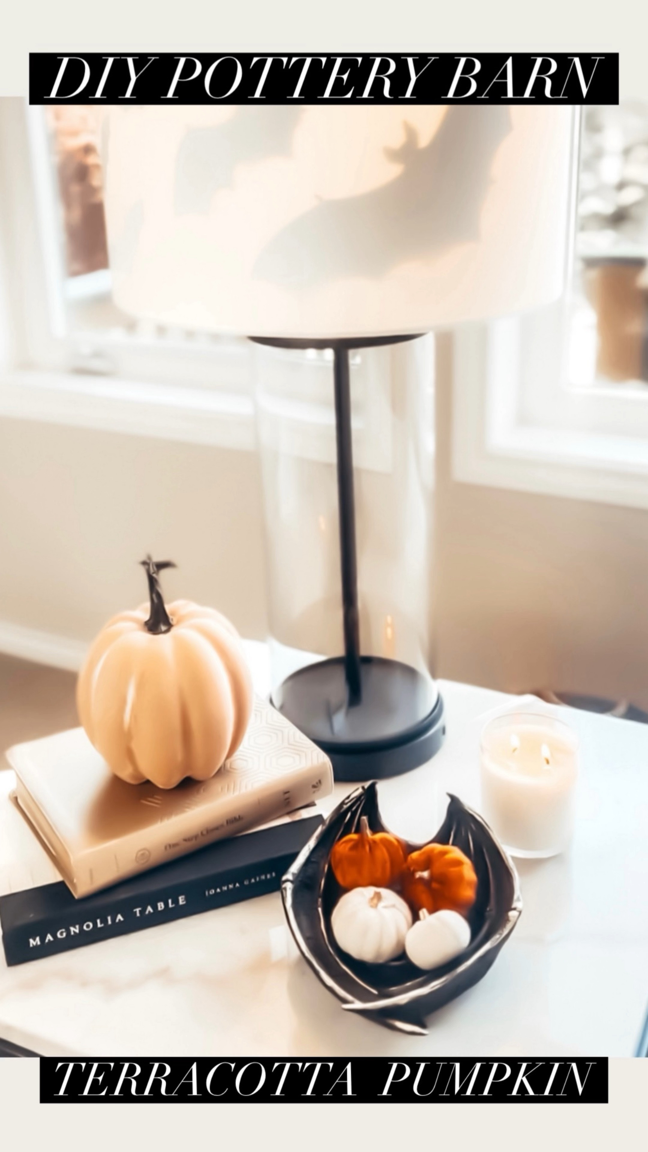 Diy Pottery Barn Terracotta Pumpkin. Diy. Home Decor. Fall decor. 

#LTKHome #LTKSeasonal #LTKVideo