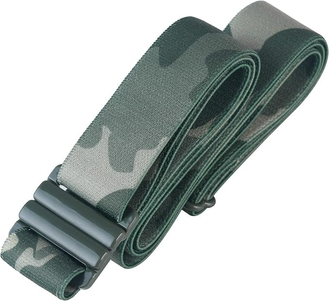 Soft Stretchy Belt, Flat Buckle (NO BELT LOOPS REQUIRED) Great for LEGGINGS/JEANS | Amazon (US)