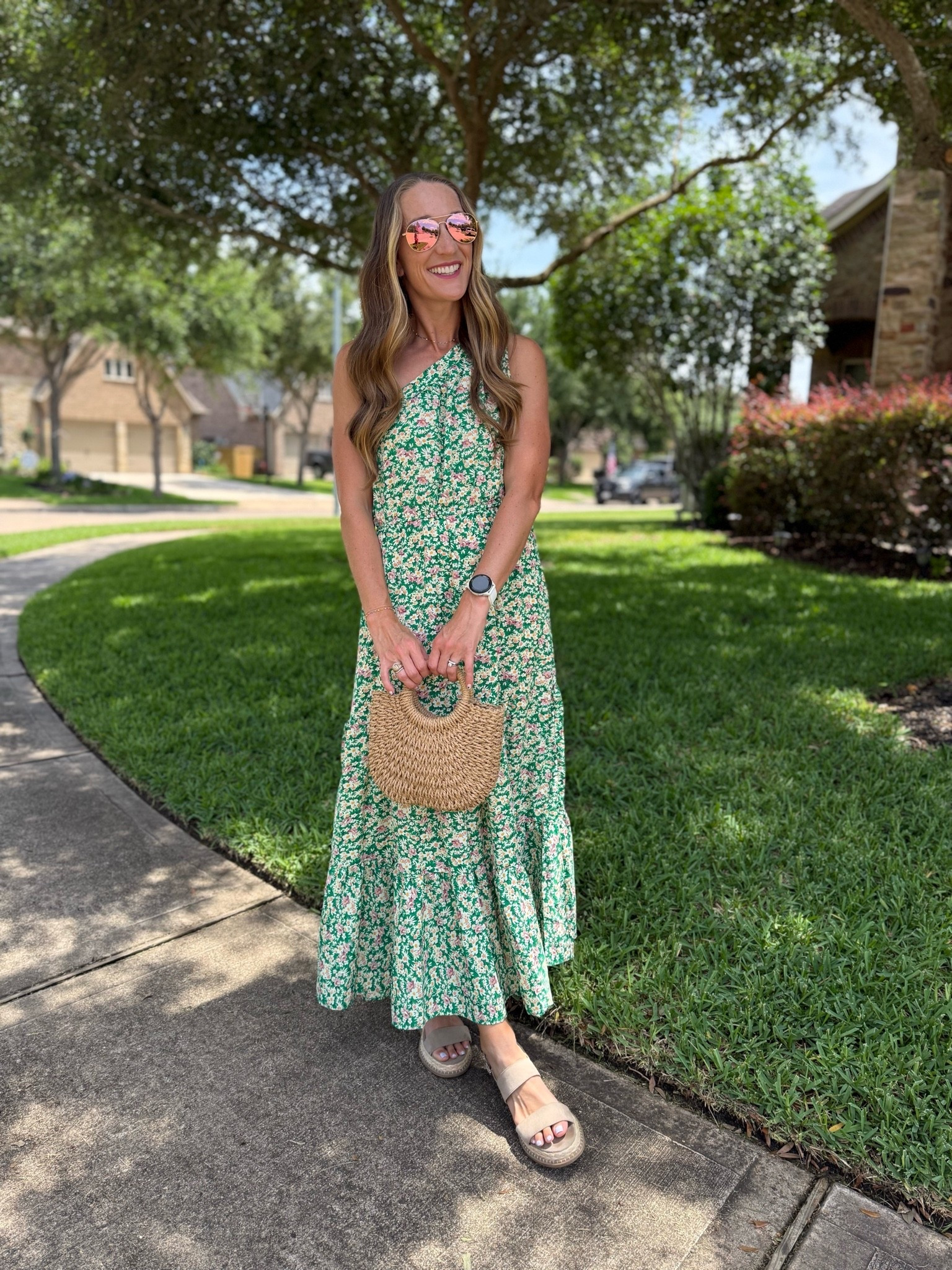 Felt cute. Took a picture. It’s a rare moment to find me outside of workout clothes so when I dress up it needs to be documented. This dress is perfect for brunch or the beach in spring or summer!

#LTKmomlife #LTKSeasonal #LTKootd