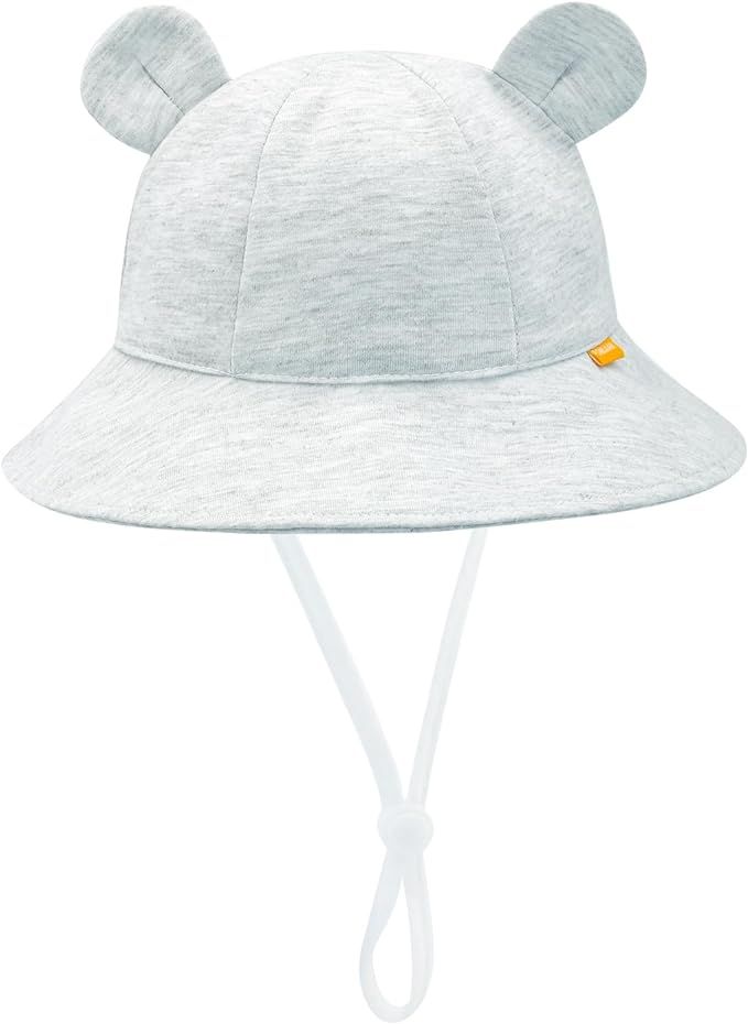 Baby Sun Hat Girls UPF 50+ Beach Kids Hats Boys Wide Brim Cute Toddler Bucket Hat Floppy Infant S... | Amazon (US)