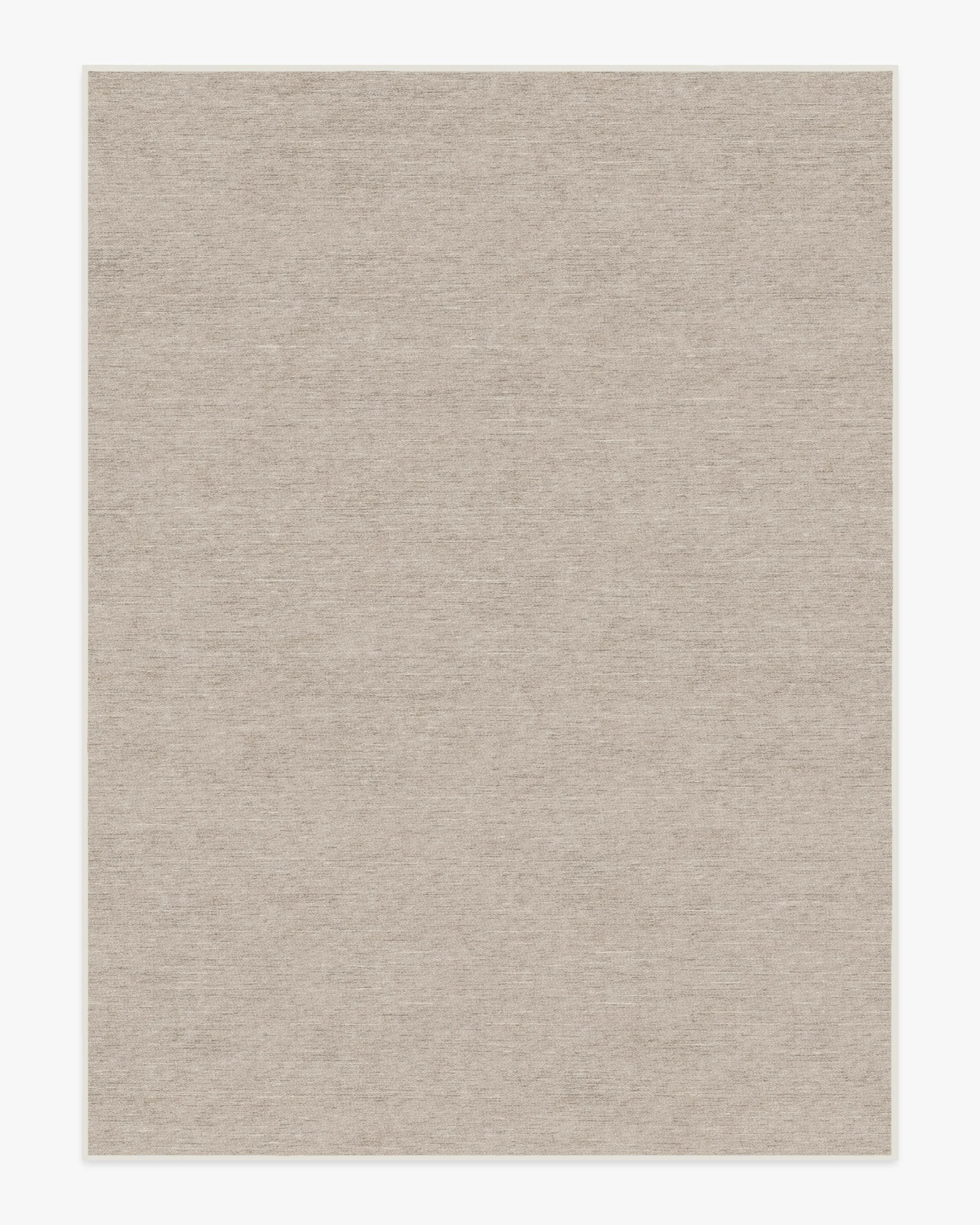 Melange Solid Light Grey Rug | Ruggable