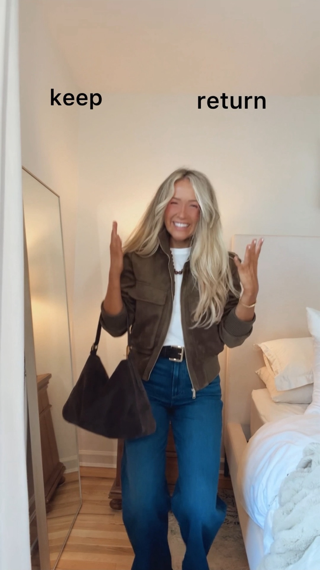Affiliate links - I earn commission on purchases made through my links

Apparently I’m not very good at “keep or return” 😂
Spoiler alert: I kept all 4 ☺️ Tell me: did I make the right decisions?!🫣

Fall fashion hauls