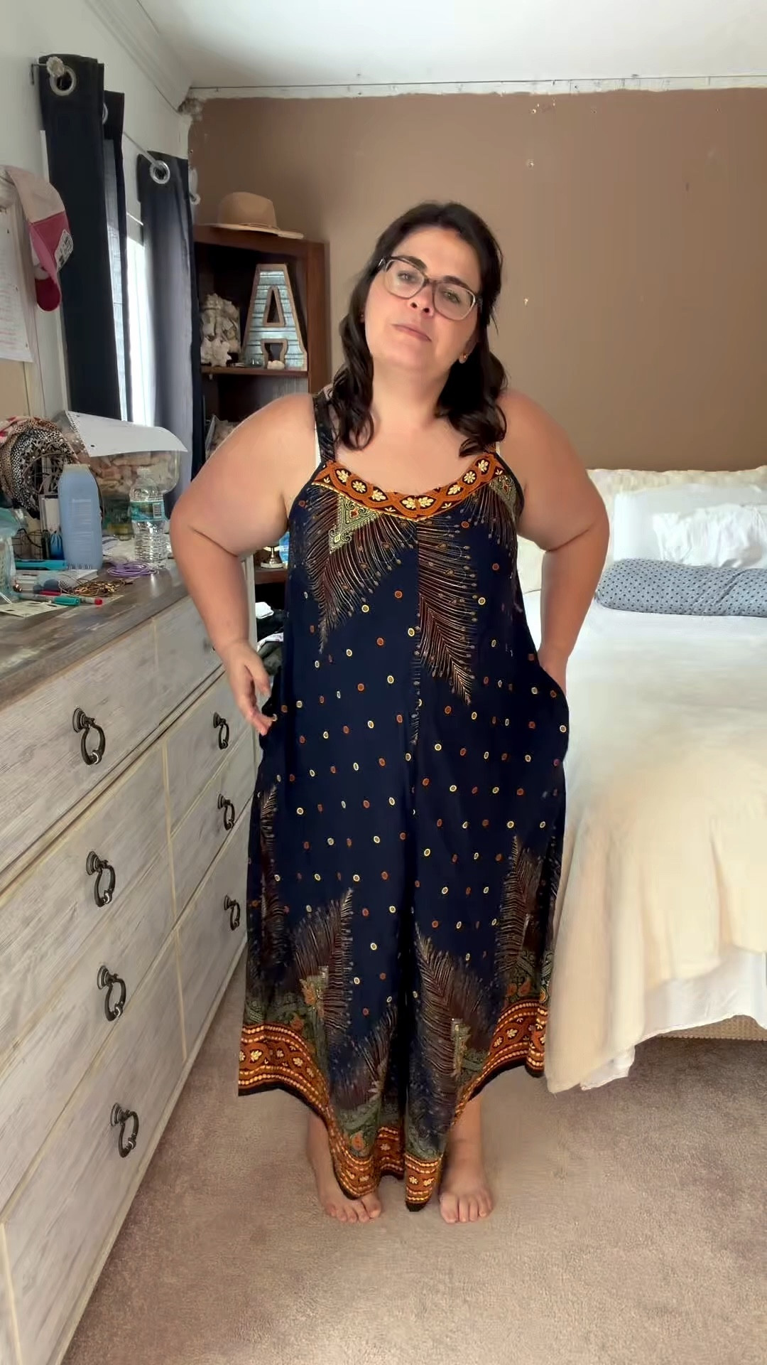 The cutest jumpsuit for spring but sometimes the fit doesn’t work. Thanks to this croptuck I was able to fix that issue. Now this works for me and my body shape 🥰

#LTKootd #LTKMidsize #LTKgrwm