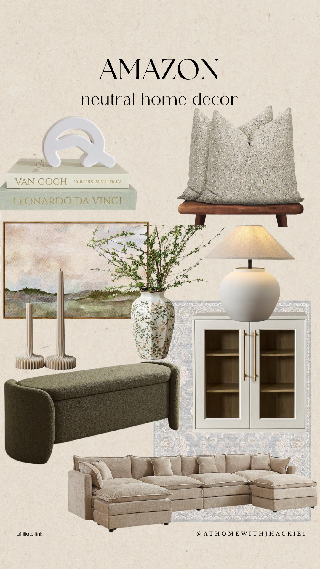 Amazon Neutral Home Decor
amazon home decor, neutral home decor, organic modern decor, amazon furniture finds, neutral living room decor, boucle bench, beige sectional sofa, vintage inspired rug, neutral throw pillows, ceramic table lamp, landscape wall art, modern home styling, cozy neutral home, earthy home decor, affordable amazon decor, organic modern living room, neutral aesthetic decor, designer inspired home finds, amazon decor finds, modern beige decor, cozy living room inspiration, textured home decor, minimalist home styling, warm neutral interiors, decorative vase styling, shelf styling ideas, modern organic furniture, neutral home accessories, amazon interior design finds, timeless home decor

#LTKHome