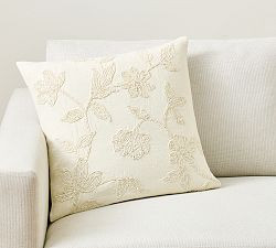 Blossom Shimmer Pillow | Pottery Barn (US)