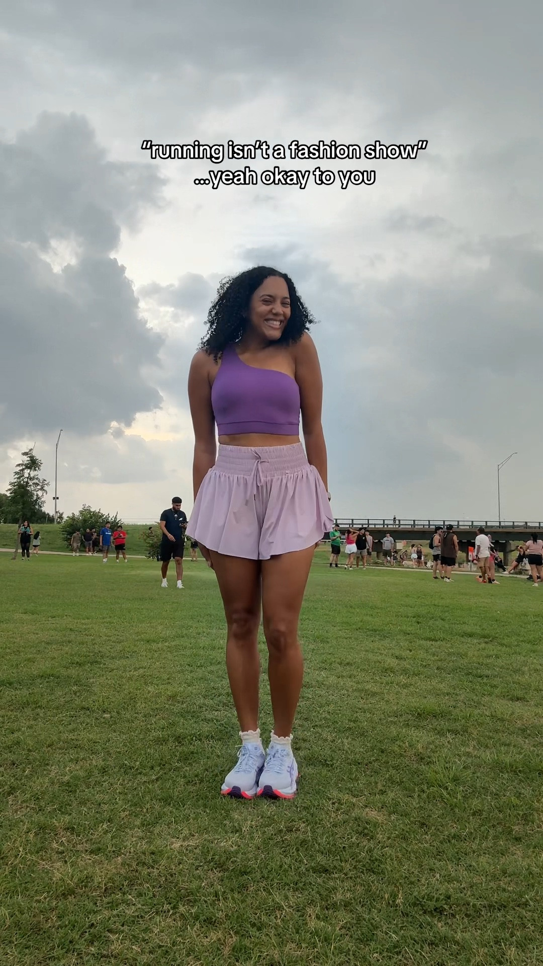 cute running outfits make you run faster 💜

#LTKActive