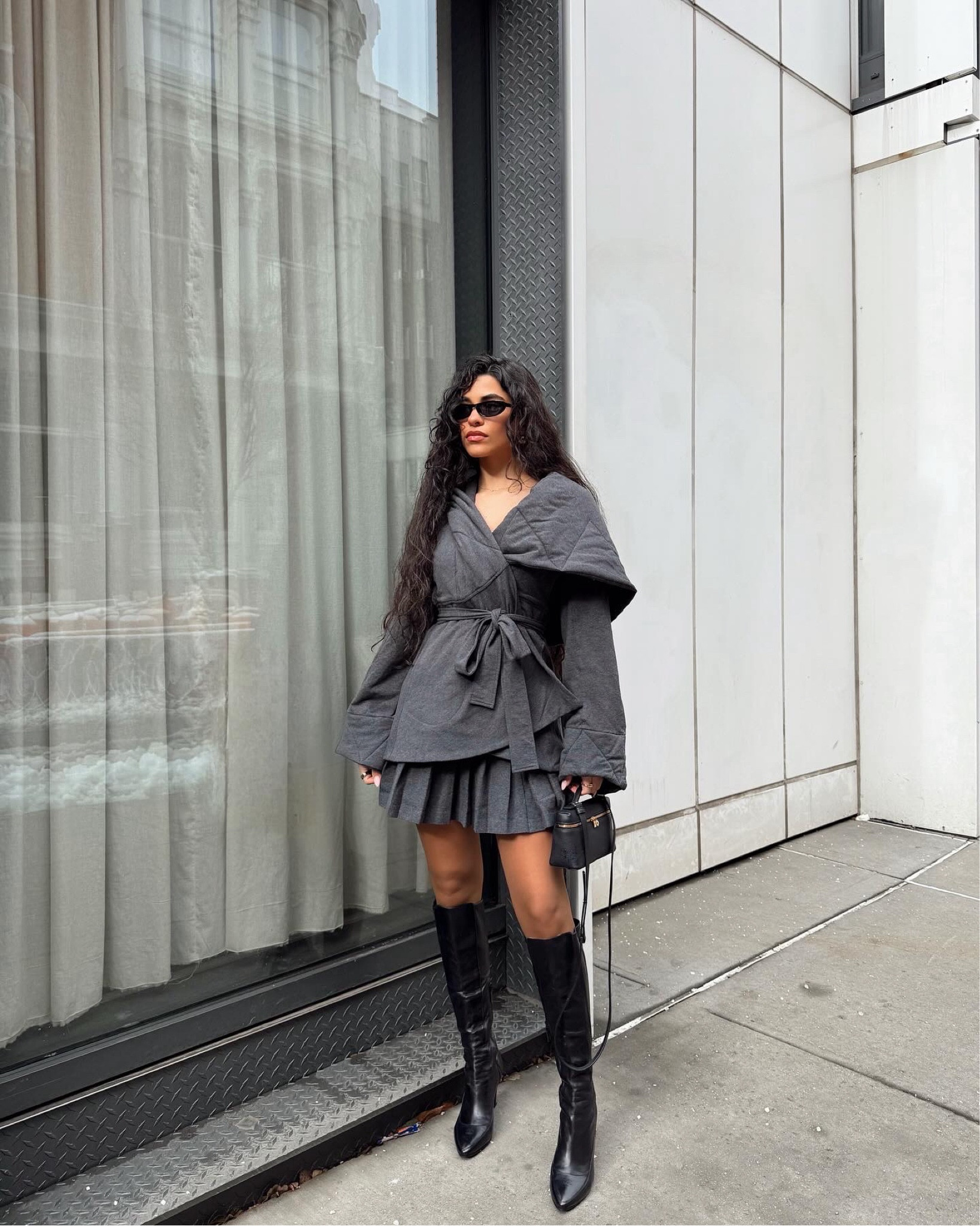 Grey skirt set 🤍

#LTKMostLoved