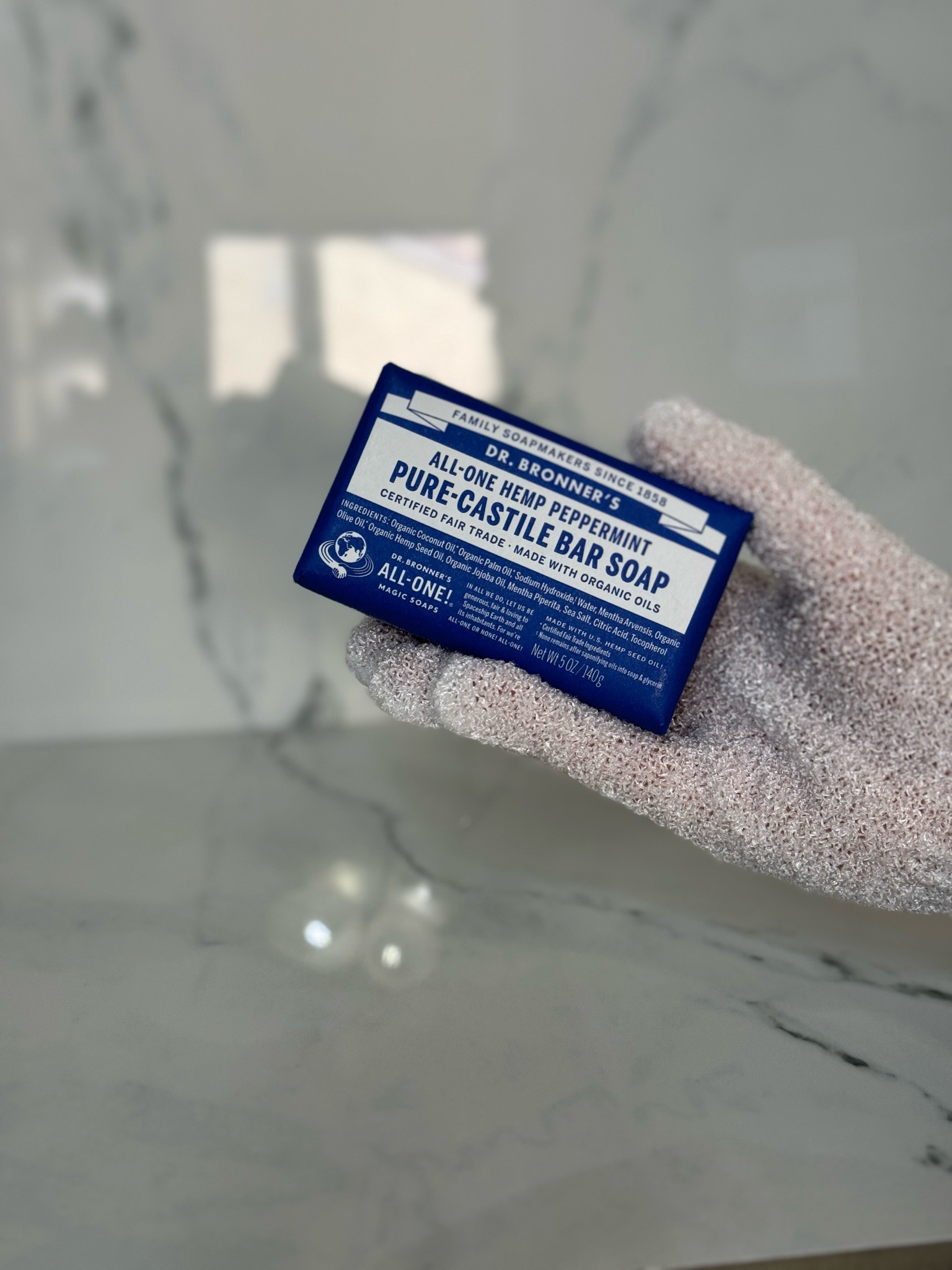 Exfoliating Gloves & Dr. Bronner’s are a MUST in the shower 🧼🤑 Exfoliating gloves help smooth and prevent ingrown hair. Dr. Bronner’s for the back side, armpit odor, and the ears. Can use on your  girl 🐱👇🏼 but be VERY careful as it can be stripping. Needs to be done right 👌🏼

#LTKBeauty #LTKGiftGuide #LTKFindsUnder50