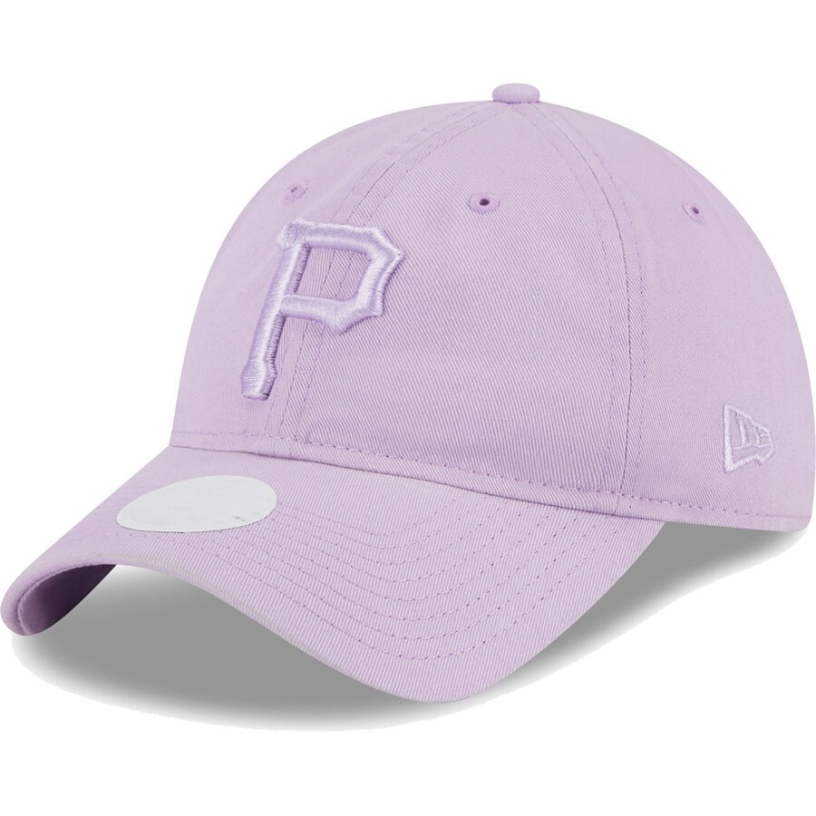 Pittsburgh Pirates New Era Women's Tropic Core Classic 9TWENTY Adjustable Hat - Lavender | Lids