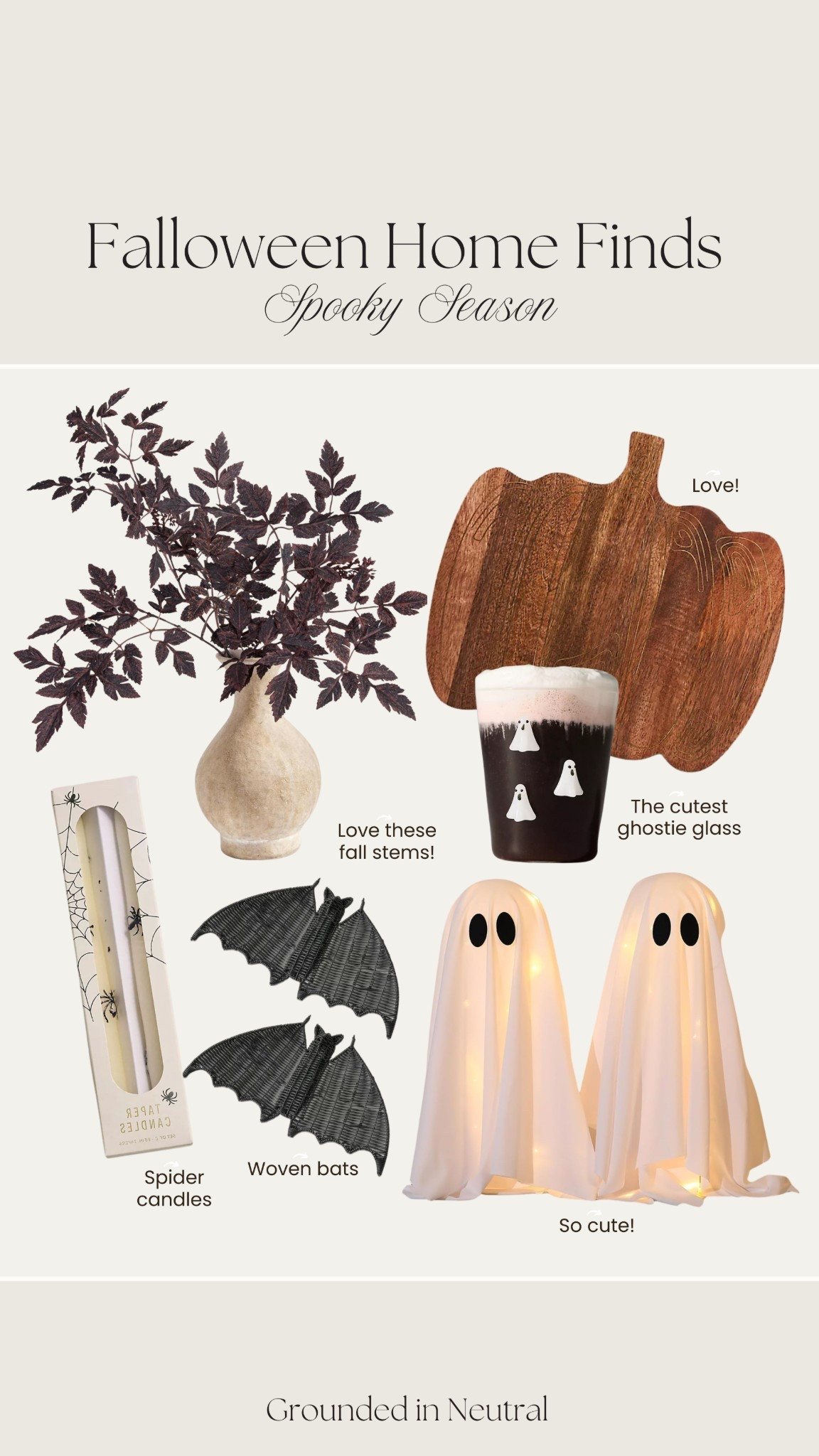 Spooky home finds 🎃🍂🕯👻🕷️How cute is this ghostie glass and the tapered spider candles? 

Halloween home finds, spooky season, Anthropologie 

#LTKHome #LTKStyleTip #LTKSeasonal