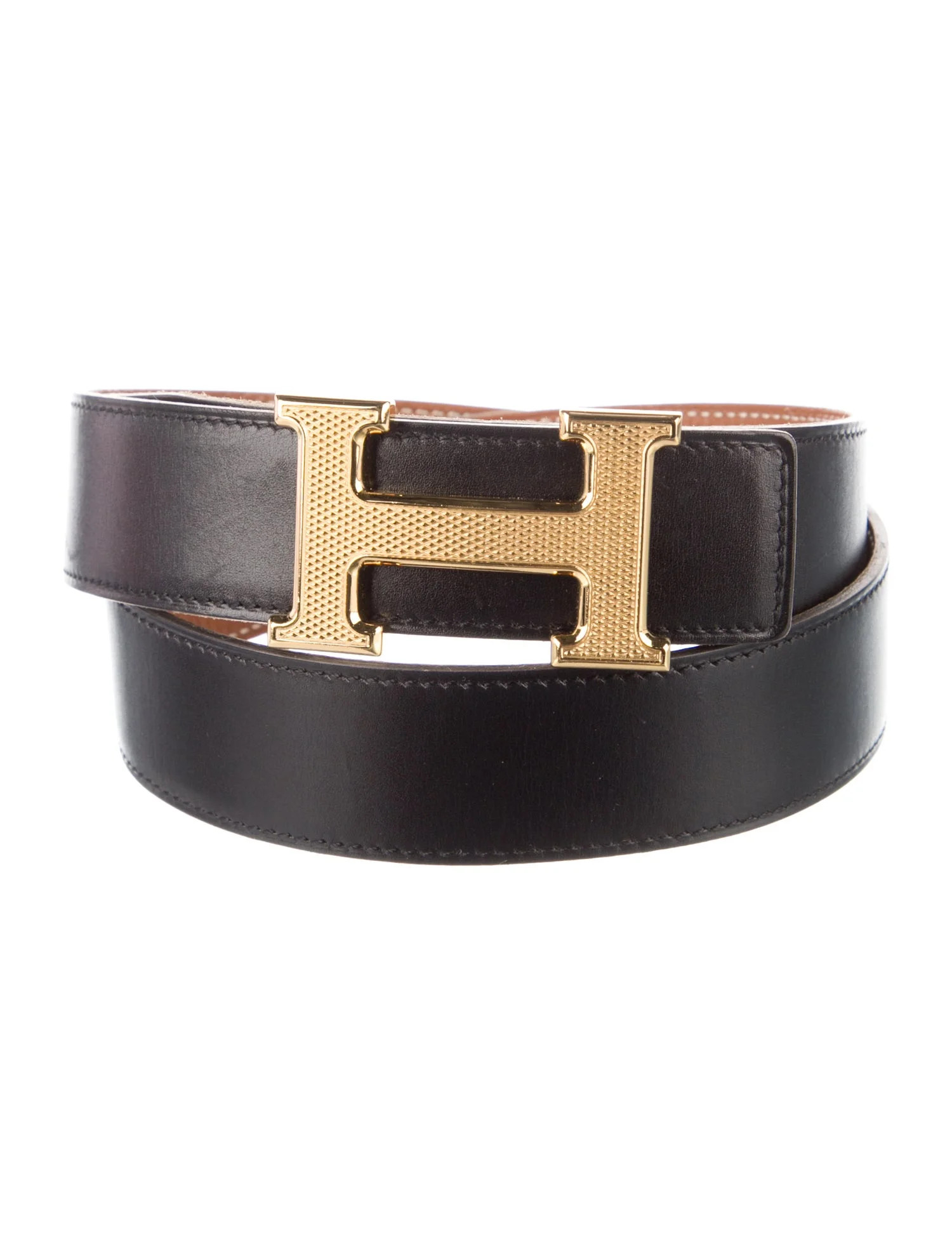 Reversible 32 mm Guilloché Belt Kit | The RealReal