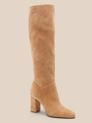 Tall Suede Slouchy Boot | Banana Republic (US)