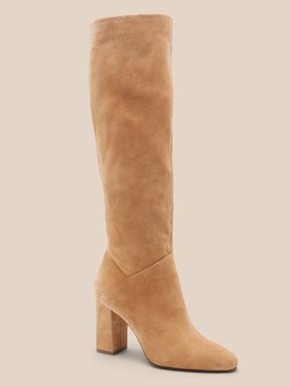 Tall Suede Slouchy Boot | Banana Republic (US)