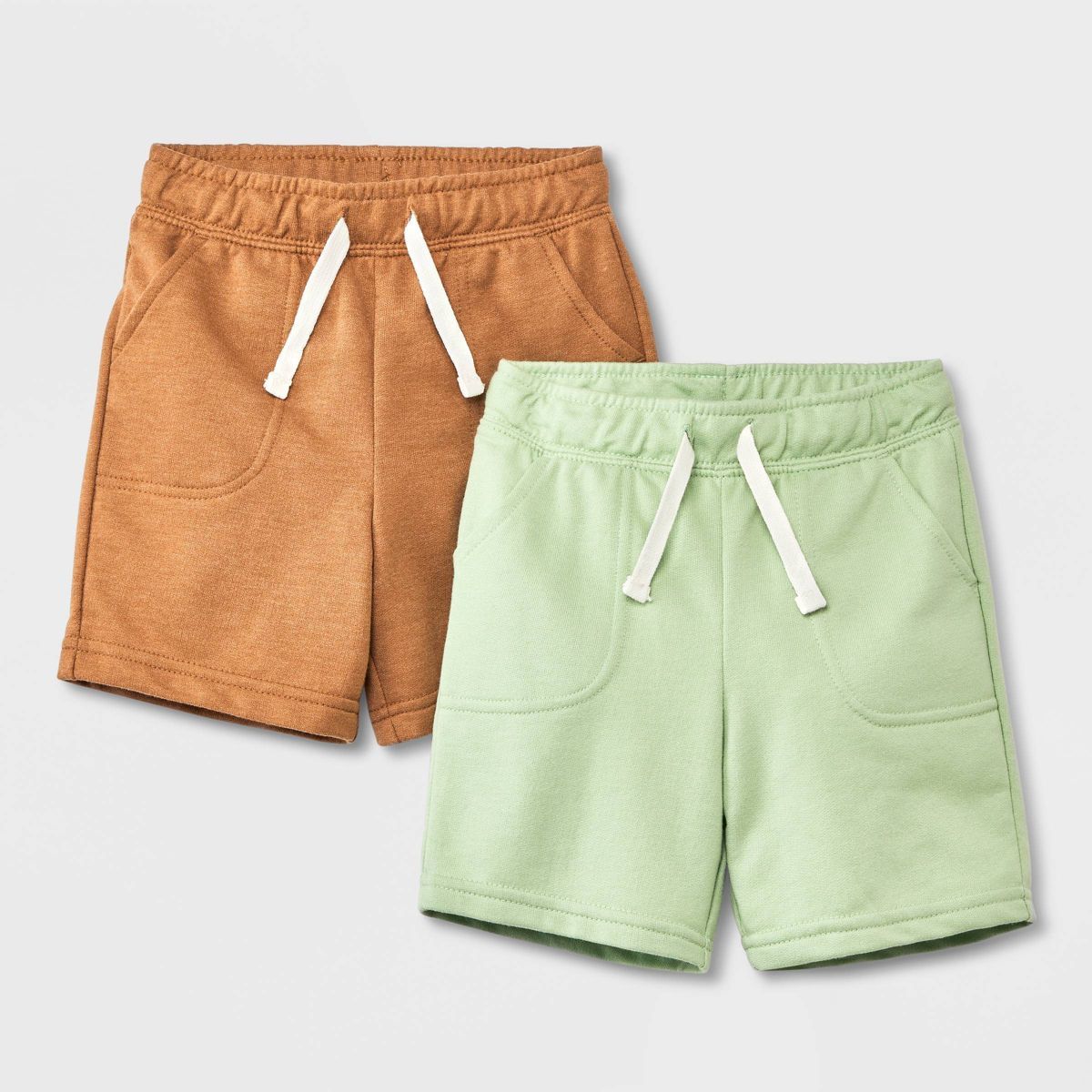 Toddler Boys' 2pk Knit Pull-On Shorts - Cat & Jack™ | Target