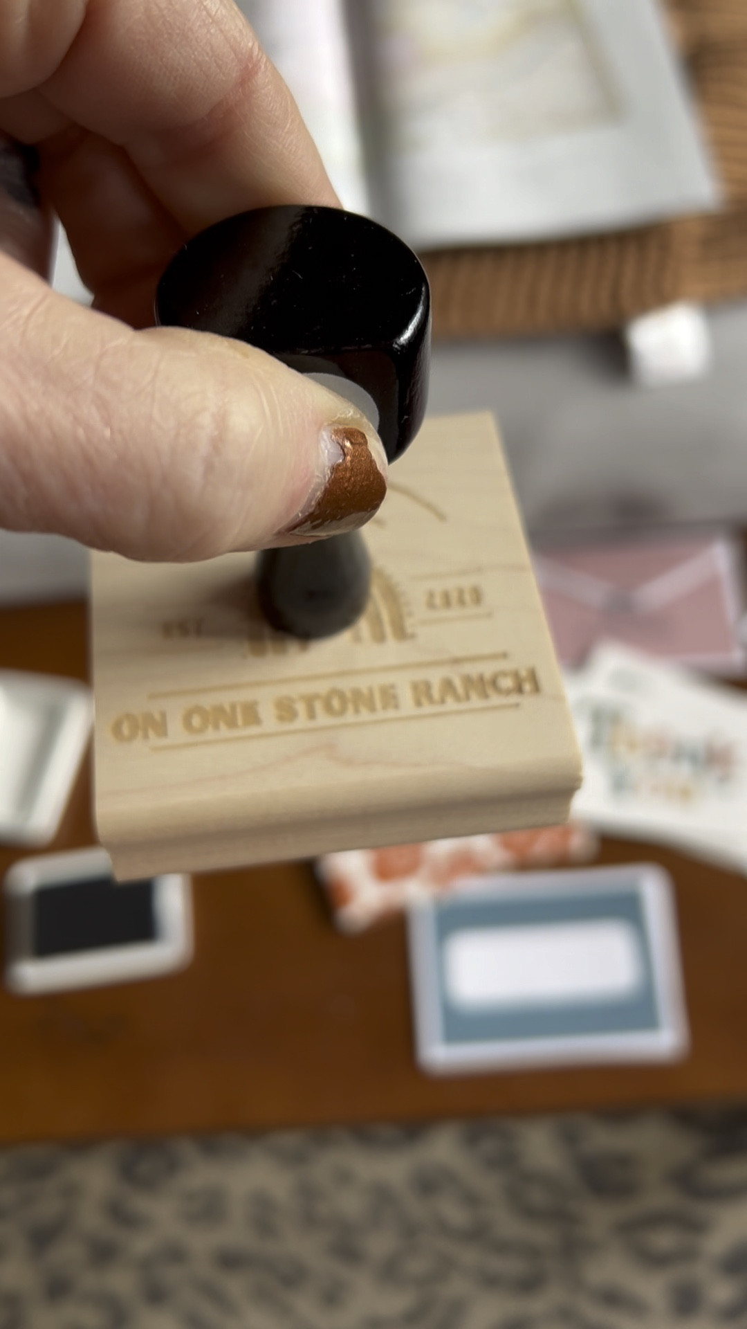 I’m in love with this custom stamp for my Airbnb thank you cards! If you own a small business, this is a great way to promote your business and show your logo.

It would also make a unique gift with some notecards.


#LTKGiftGuide #LTKfindsunder50 #LTKsalealert