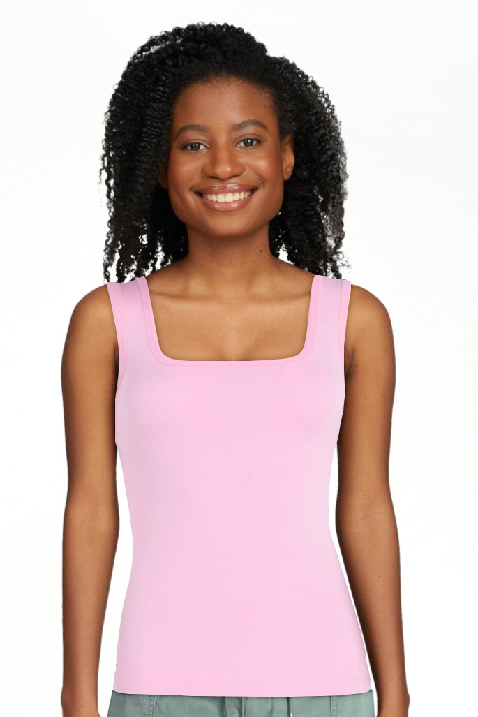 Scoop Women’s Square Neck Tank Top, Sizes XS-XXL | Walmart (US)