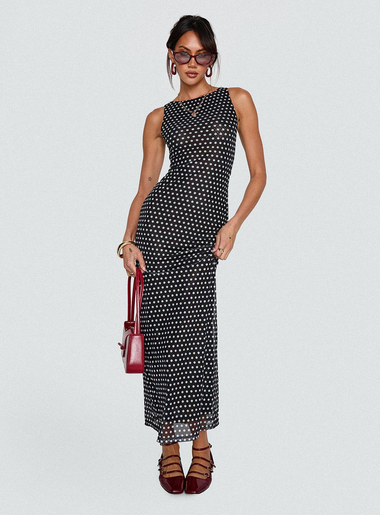 Top Of Mind Maxi Dress Black | Princess Polly US