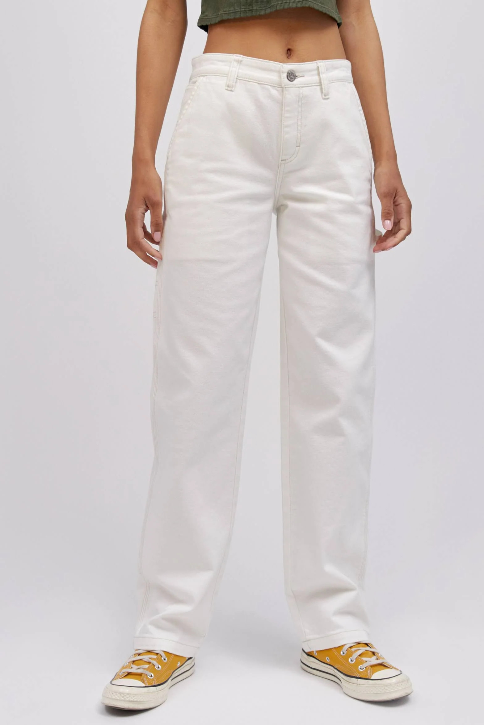 Lee x Daydreamer Workwear Pant in Ecru | Daydreamer