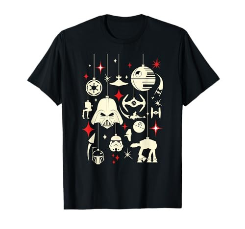 Star Wars Galactic Empire Ornaments Holiday T-Shirt | Amazon (US)