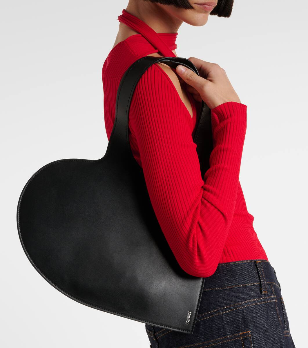 Heart Mini leather tote bag | Mytheresa (US/CA)