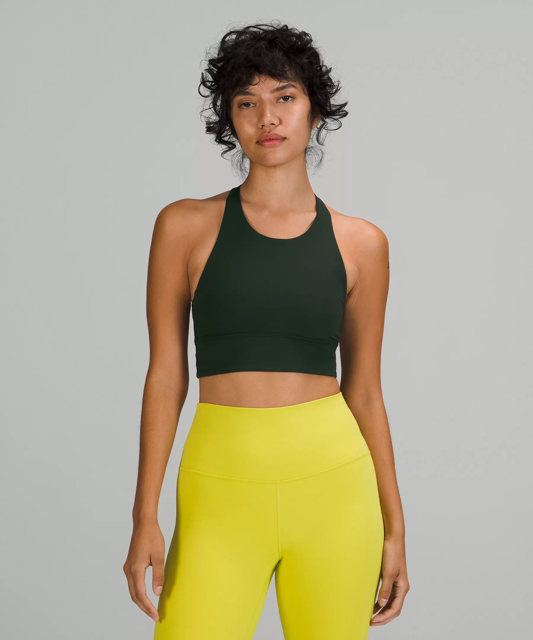 Free to Be High-Neck Longline Bra - Wild Light Support, A/B Cup | Lululemon (US)