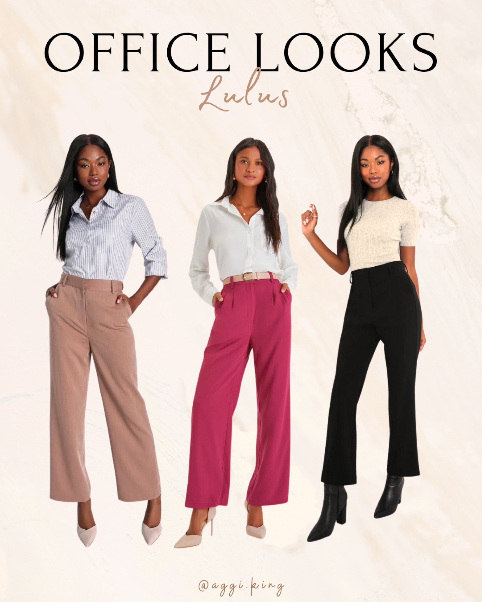 Office looks from Lulus

#office #work #lulus #pants #fall #outfit #look

#LTKstyletip #LTKworkwear #LTKCon