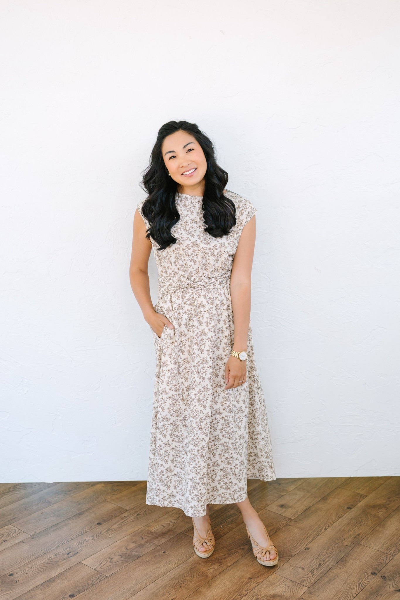 ✨ Effortless style = a floral maxi, golden details, and a smile that never goes out of season 🌸⌚️💛 

#LTKStyleTip #LTKSeasonal #LTKWorkwear