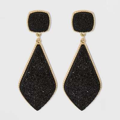 SUGARFIX by BaubleBar Glamorous Druzy Drop Earrings | Target
