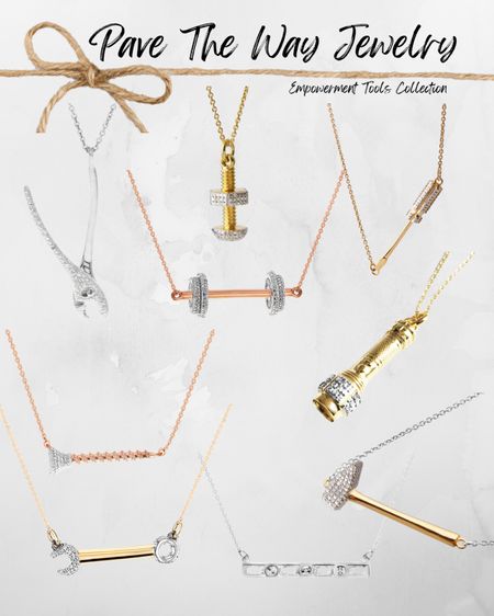 Pave The Way gold and diamond jewelry necklaces Use code JENNY10 for 10% off your purchase. 
#ad #ipavetheway


#LTKSeasonal #LTKGiftGuide #LTKHoliday