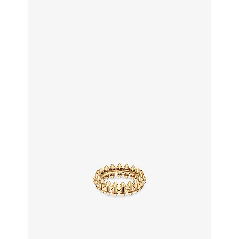 Womens Yellow Gold Clash De Cartier 18ct Yellow-Gold Ring 64mm | Selfridges